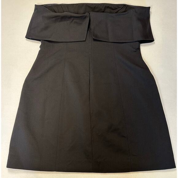 Revolve Misha Size XL 14 16 NWT Jemma Black Strapless Cocktail Dress LBD Classic - Picture 5 of 8